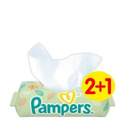 Pampers Natural Clean Babydoekjes 3-pak (3x64)