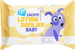 AH Baby Lotiondoekjes (1x72) AH Baby Lotiondoekjes (1x72)
