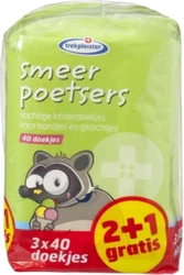 Trekpleister Smeerpoetsers 3-pak met 120 kinderdoekjes