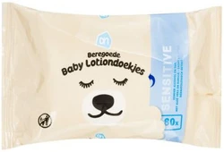 AH Beregoede baby lotiondoekjes sensitive (1x80)