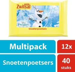 Zwitsal Snoetenpoetsers 12-pak (12x40)