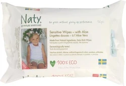 Naty Gevoelige Babydoekjes Aloë Vera (1x56)