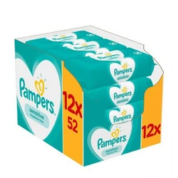 Pampers Sensitive Babydoekjes 12-pak (12x52)
