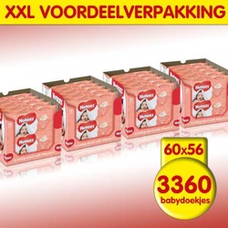 Huggies Soft Skin Babydoekjes 60-pak (60x56)