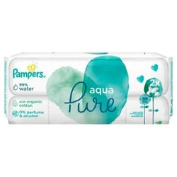 Pampers - Babydoekjes Aqua Pure - 2-pak (2x48) Pampers - Babydoekjes Aqua Pure - 2-pak (2x48)