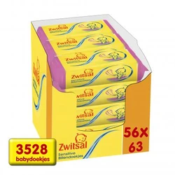 Zwitsal Sensitive Billendoekjes 56-pak (56x63)