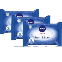 Niveau fresh and pure billendoekjes 3 pak