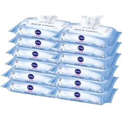 Niveau soft & cream billendoekjes 12 pak
