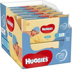 Huggies Pure babydoekjes 10-pak (10x70)