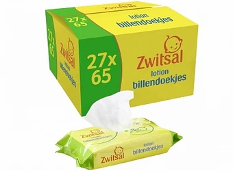 Zwitsal Lotion billendoekjes 27-pak (27 x 65)