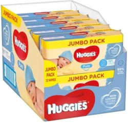 Huggies Pure babydoekjes 10-pak (10x72)