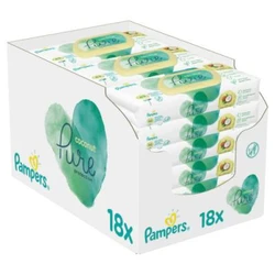 Pampers - Coconut pure - 18 pak 42 stuks 