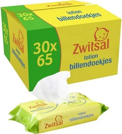 Zwitsal Lotion billendoekjes 30-pak (30 x 65)