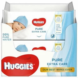 Huggies Pure Babydoekjes 8-pak (8x56)