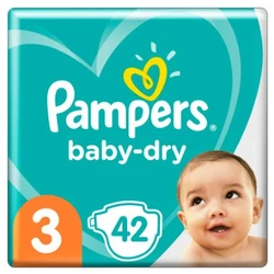 Pampers Baby-Dry maat 3 - 42 luiers