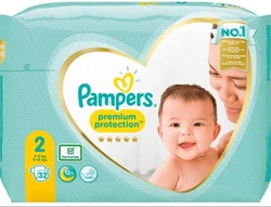 Pampers Premium Protection New Born - maat 2 mini (3-6kg) 32 stuks