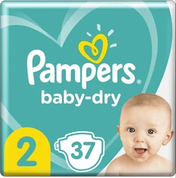 Pampers Baby Dry maat 2 mini (3-6kg) 37 stuks