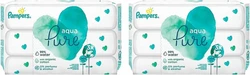 Pampers Babydoekjes Aqua Pure 6-pak 288 doekjes Pampers Billendoekjes Babydoekjes Aqua Pure 288
