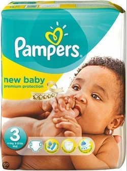 Pampers New Baby maat 3 - 150 stuks Pampers New Baby luiers maat 3 - 150 stuks