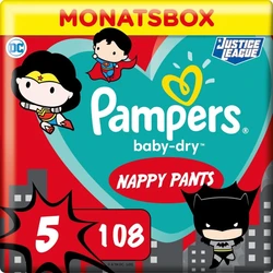 Pampers Pants Baby Dry - Luierbroekjes - Maat 5 - 12-17 kg - Maandbox - Limited Edition, 108 St