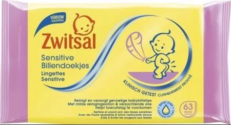 Zwitsal Sensitive Billendoekjes - 252 doekjes (4 x 63)