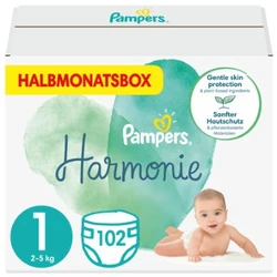 Pampers Harmonie maat 1 - 102 luiers