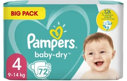 Pampers Baby-Dry maat 4 72 luiers
