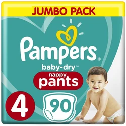 Pampers Baby-Dry Pants maat 4 90 luiers
