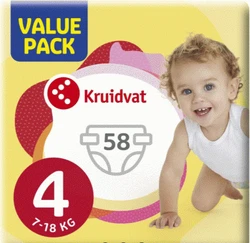Kruidvat Luiers - Voordeelpak - 4 Kruidvat Luiers - Voordeelpak - 4
