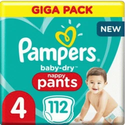 Pampers Baby-Dry Pants Jumbo pak +  maat 4