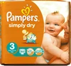 Pampers - Simply Dry - Standaard pak - Maat 3