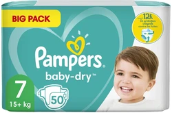 Pampers Baby-Dry maat 7 50 luiers Pampers Baby-Dry maat 7 50 luiers