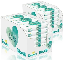 Pampers Babydoekjes Aqua Pure 36-pak 1728 doekjes Pampers Babydoekjes Aqua Pure 36-pak 1728 doekjes