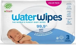 WaterWipes Babydoekjes 3-pak 180 doekjes WaterWipes Babydoekjes 3-pak 180 doekjes