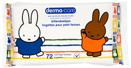 Dermo Care Billendoekjes 72 doekjes Dermo Care Billendoekjes 72 doekjes