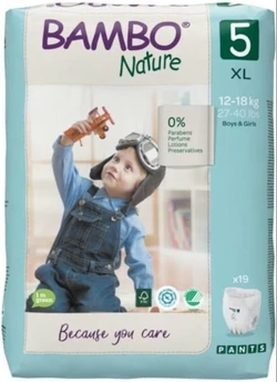 Bambo Nature luiers maat 5 19 luiers Bambo Nature 5 XL Diapers