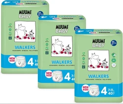 Eco Muumi Baby luierbroekjes maat 4 - 7-11 kg - 120 stuks - ecologisch