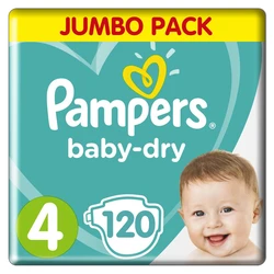 Pampers - Baby-Dry - Giga pak - Maat 4