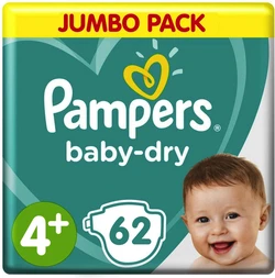 Pampers - Baby-Dry - Jumbo pak - Maat 4