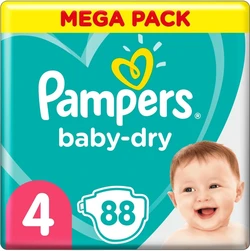 Pampers - Baby-Dry - Mega pak - 4
