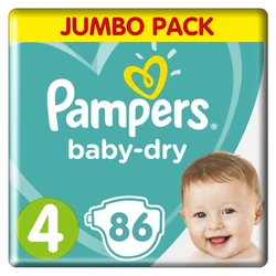 Pampers - Baby-Dry - Mega pak - Maat 4