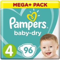 Pampers - Baby-Dry - Megabox+ - Maat 4