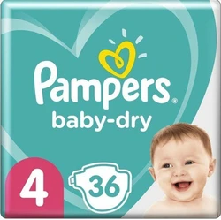 Pampers - Baby-Dry - Voordeelpak - Maat 4
