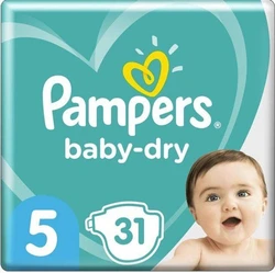 Pampers - Baby-Dry - Voordeelpak - Maat 5 Pampers - Baby-Dry - Voordeelpak - Maat 5