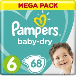 Pampers - Baby-Dry - Megabox+ - Maat 6 Pampers - Baby-Dry - Megabox+ - Maat 6
