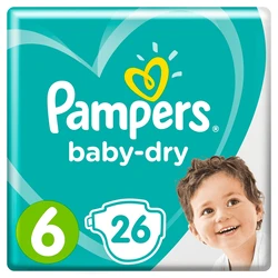 Pampers - Baby-Dry - Midpak - 6 Pampers - Baby-Dry - Midpak - 6