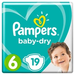 Pampers Baby Dry Standaard Nieuw - 6 Pampers Baby Dry Standaard Nieuw - 6