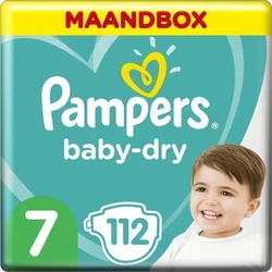 Pampers - Baby-Dry - Maandbox - Maat 7 Pampers - Baby-Dry - Maandbox - Maat 7
