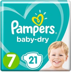 Pampers Baby Dry Standaard Nieuw - 7 Pampers Baby Dry Standaard Nieuw - 7