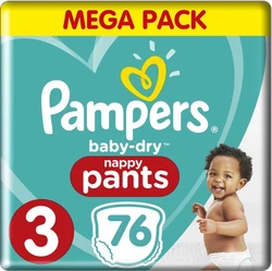 Pampers - Baby Dry Pants - Jumbo pak - 3